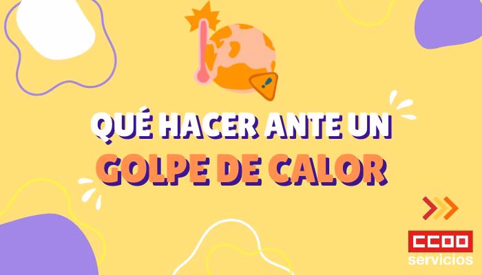 CCOO INDITEX: Qué hacer ante un golpe de calor