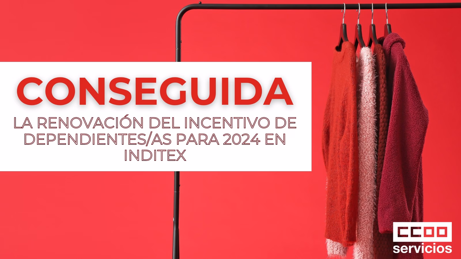 Reunión negociación Grupo INDITEX: Conseguida la renovación del incentivo de dependientes/as para 2024