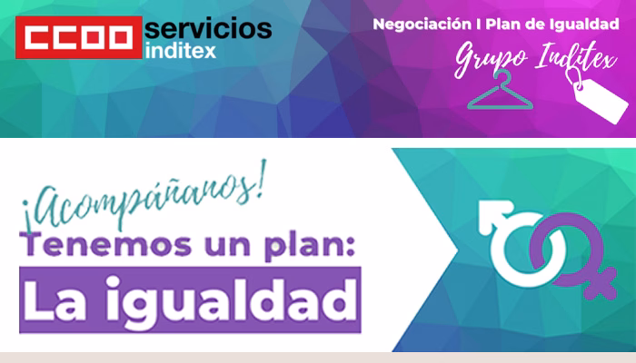 Plan de Igualdad Grupo Inditex: Reunión Comisión Negociadora, análisis de diagnóstico